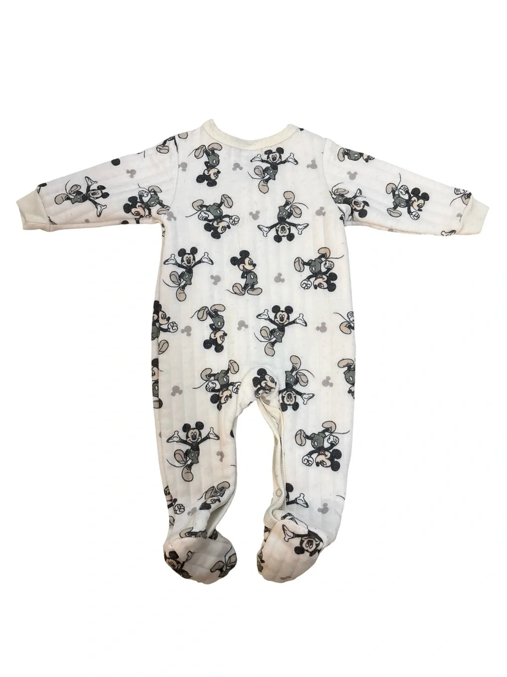 Disney Baby Mickey Mouse Footed One-Piece Size 0-3 Months